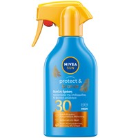 Nivea Sun Protect & Bronze Spf30 Trigger Spray 250ml - Αντηλιακό Γαλάκτωμα Σώματος σε Μορφή Σπρέι Υψηλής Προστασίας για Ενεργοποίηση της Φυσικής Διαδικασίας Μαυρίσματος