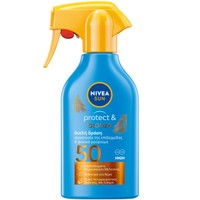 Nivea Sun Protect & Bronze Spf50 Trigger Spray 250ml - Αντηλιακό Γαλάκτωμα Σώματος σε Μορφή Σπρέι Υψηλής Προστασίας για Ενεργοποίηση της Φυσικής Διαδικασίας Μαυρίσματος
