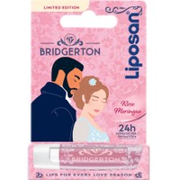 Liposan Bridgerton Limited Edition Rose Meringue Lip Balm 4,8g - Ενυδατικό Βάλσαμο Χειλιών Εμπνευσμένο από το Bridgerton με Άρωμα Μαρέγκα Τριαντάφυλλο