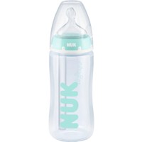 Nuk Anti-Colic Professional Baby Bottle Silicone 0-6m, 300ml - Μπιμπερό Πολυπροπυλενίου Κατά των Κολικών με Δείκτη Ελέγχου Θερμοκρασίας