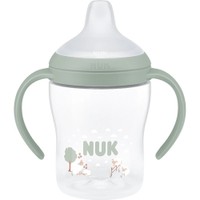 Nuk Perfect Match Learner Bottle 6m+ 150ml - Πράσινο - Εκπαιδευτικό Βρεφικό Ποτηράκι με Εργονομικές Αντιολισθητικές Λαβές & Φαρδύ Χείλος