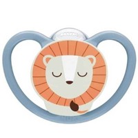 Nuk Perfect Match Silicone Air Night Soother 18-36m Μπλε 1 Τεμάχιο, Κωδ 10177233 - Πιπίλα Σιλικόνης με Σχεδιασμό που Επιτρέπει στην Ευαίσθητη Βρεφική Επιδερμίδα να Αναπνέει & Λάμπει στο Σκοτάδι