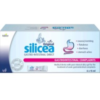 Hubner Silicea Gastro-Intestinal Direct Gel 6 Sachets - Συμπλήρωμα Διατροφής Πόσιμης Γέλης Πυριτίου για την Αντιμετώπιση Οξέων Γαστρεντερικών Παθήσεων
