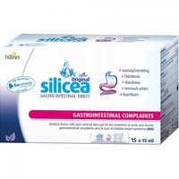 Hubner Silicea Gastro-Intestinal Direct Gel 15 Sachets - Συμπλήρωμα Διατροφής Πόσιμης Γέλης Πυριτίου για την Αντιμετώπιση Οξέων Γαστρεντερικών Παθήσεων