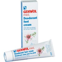 Gehwol Med Deodorant Foot Cream 125ml - Αποσμητική Κρέμα Ποδιών Κατά των Βακτηρίων & Μυκήτων​​​​​​​ 24ωρης Δράσης