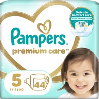 Pampers Premium Care Νο5 (11-16kg) 44 Tεμάχια - 