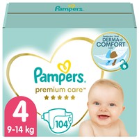 Pampers Premium Care No4 Maxi (9-14kg) 104 πάνες - 
