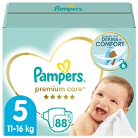 Pampers Premium Care No5 Maxi Plus (11-16kg) 88 πάνες - 