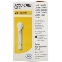 Accu-Chek Softclix Lancets 25 Τεμάχια - Σκαρφιστήρες για το Σύστημα Παρακολούθησης Γλυκόζης Αίματος
