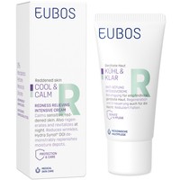 Eubos Cool & Calm Redness Relieving Intensive Cream 30ml - Καταπραϋντική Κρέμα Νυκτός Προσώπου για Επιδερμίδες με Τάση Ερυθρότητας