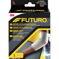 3M Futuro Comfort Elbow Support Κωδ 76579 1 Τεμάχιο - Large - Ελαστική Περιαγκωνίδα που Παρέχει Στήριξη σε Δύσκαμπτους, Αδύναμους & Τραυματισμένους Αγκώνες