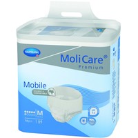 Hartmann MoliCare Premium Mobile Slip 14 Τεμάχια - Medium - Διακριτικό Εσώρουχο Slip Ακράτειας με Εργονομικό Σχήμα, Ιδανικό για Αυτοεξυπηρετούμενους Ασθενείς