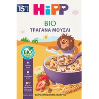 Hipp Bio Τραγανά Μούσλι με Μπανάνα & Φράουλα από τον 15 Μήνα 200g