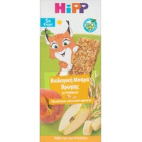 Hipp Bio Peach Oat Bar 3Y+ 100g (5x20g) - Βιολογική Μπάρα Βρώμης με Ροδάκινο & Φρούτα Χωρίς Προσθήκη Ζάχαρης για Παιδιά από τον 3 Ετών
