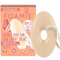 Foamie Oat to Be Smooth Nourishing Shower Body Bar 80g - Μπάρα Καθαρισμού Σώματος με Γάλα Βρώμης που Ενυδατώνει & Καταπραΰνει την Επιδερμίδα