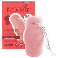 Foamie The Berry Best Shampoo Bar Luminocity of Coloured Hair 80g - Μπάρα Καθαρισμού με Εκχύλισμα Από Σπόρους Βατόμουρου για Ενίσχυση της Λάμψης στα Βαμμένα Μαλλιά