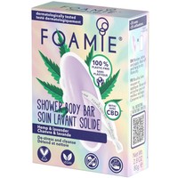 Foamie I Belief In You Hemp & Lavender Shower Body Bar 80g - Μπάρα Καθαρισμού Σώματος με Έλαιο Κανναβιδιόλης & Λεβάντα που Καταπραΰνει, Εξισορροπεί & Ενυδατώνει την Επιδερμίδα