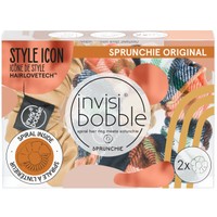 Invisibobble Sprunchie Original Fall in Love Collection It's Sweater Time 2 Τεμάχια - Λαστιχάκια Μαλλιών με Υφασμάτινη Επένδυση για Απόλυτο Κράτημα & Στυλ