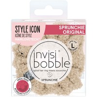 Invisibobble Sprunchie Original Large Bear Necessities 1 Τεμάχιο - Λαστιχάκι Μαλλιών με Μάλλινη Επένδυση για Απόλυτο Κράτημα & Στυλ
