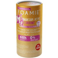 Foamie Happy Day Magnesium Active Solid Deodorant 40g - Γυναικείο Αποσμητικό σε Μορφή Stick 48ωρης Προστασίας με Φρέσκο Άρωμα Λουλουδιών