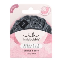 Invisibobble Everyday Sprunchie Extra Care Soft as Silk 1 Τεμάχιο - Λαστιχάκι Μαλλιών με Υφασμάτινη Επένδυση για Απόλυτο Κράτημα & Στυλ σε Γκρι Χρώμα