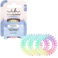 Invisibobble Power Performance Hair Spiral 3 Τεμάχια - Magic Rainbow - Λαστιχάκια Μαλλιών για Δυνατό Κράτημα