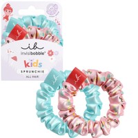 Invisibobble Kids Sprunchie Puppy Love 2 Τεμάχια - Παιδικά Λαστιχάκια Μαλλιών για Δυνατό Κράτημα