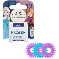 Invisibobble Disney Frozen Colour Changing Hair Spiral 3 Τεμάχια - Λαστιχάκι Μαλλιών που Αλλάζει Χρώμα Εμπνευσμένο από Πριγκίπισσες της Disney