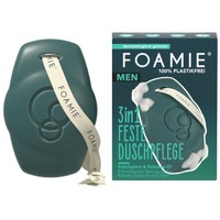 Foamie 3in1 Shower Body Bar for Men 90g - Ανδρικό Αφρόλουτρο σε Μορφή Μπάρας για Πρόσωπο, Σώμα & Μαλλιά