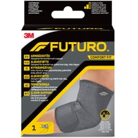 3M Futuro Comfort Fit Elbow Support Γκρι One Size 1 Τεμάχιο, Κωδ 04038 - Ρυθμιζόμενη Περιαγκωνίδα για Καθημερινή Άνεση & Στήριξη