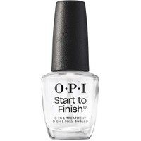 OPI Start to Finish 3 in 1 Nail Treatment 15ml - Βάση - Top Coat - Σκληρυντικό Νυχιών Όλα σε 1 με Βιταμίνες Α & Ε