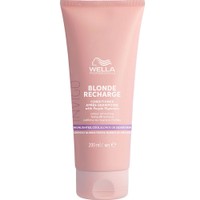 Wella Professionals Invigo Blonde Recharge Conditioner With Color Pigments 200ml - Μαλακτική Κρέμα Αναζωογόνησης Χρώματος για Ψυχρές Ξανθές Αποχρώσεις