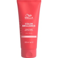 Wella Professionals Invigo Color Brilliance Conditioner With Lime Caviar Fine to Medium Coloured Hair 200ml - Μαλακτική Κρέμα για Βελτίωση της Ζωντάνιας του Χρώματος σε Βαμμένα Λεπτά έως Κανονικά Μαλλιά