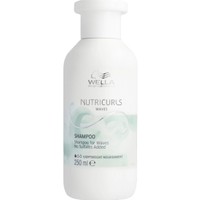 Wella Professionals Nutricurls Lightweight Nourishment Shampoo for Waves 250ml - Σαμπουάν Χωρίς Πρόσθετα Θειικά Άλατα που Απομακρύνει Απαλά τους Ρύπους & Προστατεύει από το Φριζάρισμα για Κυματιστά Μαλλιά