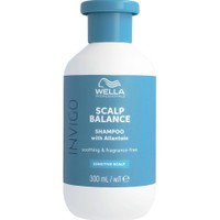 Wella Professionals Invigo Scalp Balance Soothing & Fragrance - Free Shampoo with Allantoin for Sensitive Scalp 300ml - Καταπραϋντικό Σαμπουάν Χωρίς Άρωμα με Αλλαντοΐνη που Ανακουφίζει το Ευαίσθητο Τριχωτό Κεφαλής