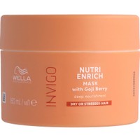 Wella Professionals Invigo Nutri Enrich Deep Nourishment Mask with Goji Berry for Dry or Stressed Hair 150ml - Μάσκα Βαθιάς Θρέψης για Ξηρά & Ταλαιπωρημένα Μαλλιά