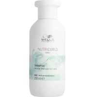 Wella Professionals Nutricurls Medium Nourishment Micellar Shampoo for Curls 250ml - Μικκυλιακό Σαμπουάν που Απομακρύνει Απαλά τους Ρύπους & Προστατεύει από το Φριζάρισμα για Μαλλιά με Μπούκλες