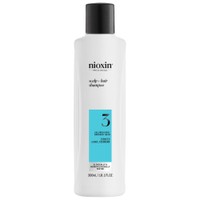 Nioxin Scalp & Hair Shampoo System 3, 300ml - Σαμπουάν για Βαμμένα, Κατεστραμμένα Μαλλιά με Ελαφριά Αραίωση