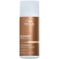 Wella Professionals Ultimate Smooth Step 1 Shampoo - 50ml Travel Size - Σαμπουάν για Θαμπά, Ξηρά & Φριζαρισμένα Μαλλιά