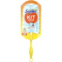 Swiffer Kit 3x Capture Duster Staubmagnet 5 Τεμάχια - Επαναχρησιμοποιούμενη Λαβή & Ανταλλακτικά Φτερά Ξεσκονίσματος