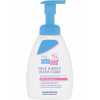 Sebamed Baby Face & Body Wash Foam for Delicate, Dry Skin with Panthenol 400ml - Ήπιος Αφρός Καθαρισμού Προσώπου & Σώματος για Πρόληψη της Ξηροδερμίας στα Βρέφη από την Πρώτη Μέρα