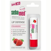 Sebamed Spf30 Lip Defense Stick 4.8g - Strawberry - Φροντίδα για Ξηρά & Σκασμένα Χείλη με Υψηλή Αντηλιακή Προστασία