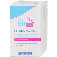 Sebamed Baby Cleansing Bar 100gr, 1 Τεμάχιο - Μπάρα Σαπουνιού για Ήπιο Καθαρισμό Κατά της Νινίδας για Μωρά από την Πρώτη Μέρα