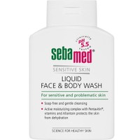 Sebamed Liquid Face & Body Wash - 200ml - Ήπιο καθαριστικό Προσώπου Σώματος για Ευαίσθητη & Προβληματική Επιδερμίδα