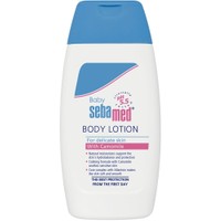 Sebamed Baby Πακέτο Προσφοράς Body Lotion for Delicate Skin with Chamomile 200ml & Δώρο Baby Bubble Bath Travel Size 25ml - Καταπραϋντική Λοσιόν Σώματος για το Ευαίσθητο Βρεφικό Δέρμα & Αφρόλουτρο για την Ευαίσθητη Βρεφική Επιδερμίδα για Χρήση από την Πρώτη Μέρα