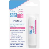Sebamed Baby Lip Balm 4.8g - Φροντίδα χειλιών με Βούτυρο Καριτέ για Βρέφη