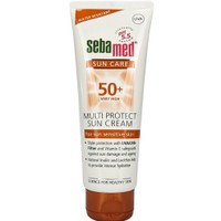 Sebamed Sun Care Multi Protect Sun Cream Spf50+, 75ml - Αντηλιακή Κρέμα Προσώπου & Σώματος Πολύ Υψηλής Προστασίας