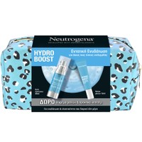 Neutrogena Promo Hydro Boost Supercharged Serum 30ml & Δώρο Awakening Eye Cream 15ml & Νεσεσέρ 1 Τεμάχιο - Ενυδατικός Ορός Προσώπου & Ενυδατική Κρέμα Ματιών με Υαλουρονικό Οξύ & Βιταμίνη Ε