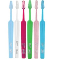 TePe Select Soft Toothbrush 6 Τεμάχια - Multicolor 1 - Μαλακές Οδοντόβουρτσες με Κωνική Κεφαλή για Αποτελεσματικό Καθαρισμό