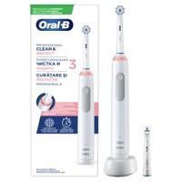 Oral-B Professional Clean & Protect 3 - Ηλεκτρική Οδοντόβουρτσα, Προστατεύει τα Ούλα & Αφαιρεί Έως & 100% Περισσότερη Πλάκα Από μια Απλή Χειροκίνητη Οδοντόβουρτσα